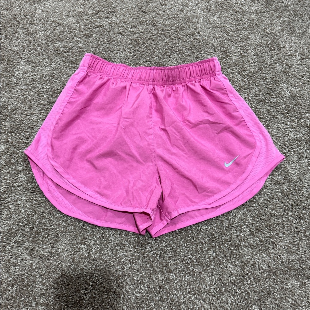 Nike Women's Vibrant Pink Athletic Shorts